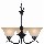 Oil Rubbed Bronze 3 Light Chandelier